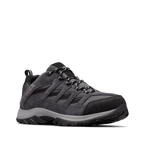 Columbia CRESTWOOD Chaussures Basses De Randonnée Et Trekking Homme, Noir (Shark x Columbia Grey), 43 EU