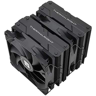 Thermalright Peerless Assassin 120 Black Refroidisseur d’air CPU,6 caloducs, Double ventilateur PWM TL-C12B de 120 mm,Technologie AGHP, Pour AMD AM4 AM5,Intel 1700/1150/1155/1200/2011