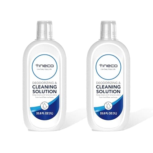 Tineco formule pour Tineco Nettoyeurs de sol, pour nettoyage multi-surfaces, 2 x 1L, pour Série Floor One S3, Série iFloor, Série Floor One S5, Floor One S6, Série Floor One S7 (Sans parfum ×2)