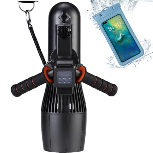 Trottinette sous-marine avec sac étanche 30 m, moteur Sup RC 500 W, interrupteur 10 vitesses, profondeur 40 m de profondeur pour planche de surf jet