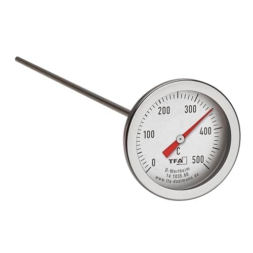 TFA Dostmann 14.1035.60 Thermomètre de barbecue acier inoxydable