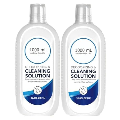 Nettoyant pour Sols, 1L, Lot de 2, Produit Nettoyant Compatible avec Tineco FLOOR ONE S3/S5/S6/S7, iFLOOR Séries