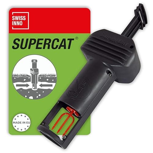 SWISSINNO Piège à campagnols Pro SuperCat | Piège Efficace pour Rats des Champs et campagnols, Mécanisme breveté, Facile à Installer, Réutilisable | 1X Piège
