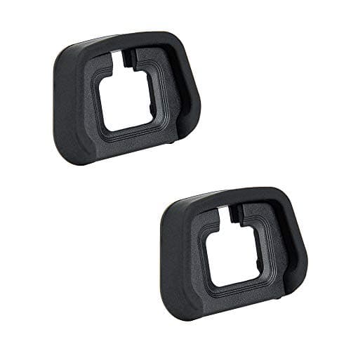 (2 Paquet) JJC Œilleton en Silicone Souple pour Appareil Photo sans Miroir Nikon Z5 Z5II Z6 Z6II Z6III Z7 Z7II Remplace Nikon DK-29
