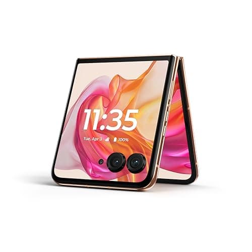MOTOROLA Smartphone Razr50 Ultra 6,9" 5G Nano SIM 512 Go Orange Peach Fuzz