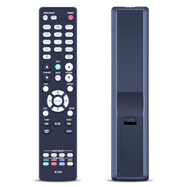 GOUYESHO Télécommande RC-1253 pour récepteur Denon 8K Ultra HD AV A/V Surround AVR-X2800H