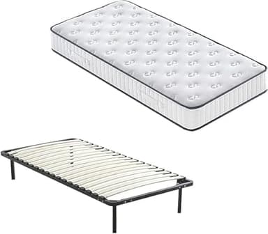 TEENO Ensemble Matelas 90x190, Ensembles de Matelas et sommiers 90 x190 (Ensemble 90x190, 22)