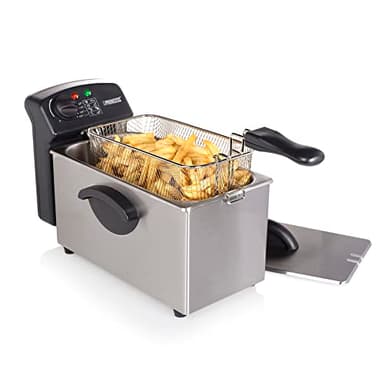 Princess Friteuse Castel – 3L – 2000 Watts – Acier inoxydable – Technologie Zone Froide – 182626