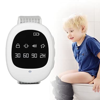 Ejoyous Alarme énurésie nocturne sans fil pour énurésie nocturne, alarme de pot, alarme énurésie, capteur d'énurésie, alarme pipi pour garçons et filles adultes entraînement pot