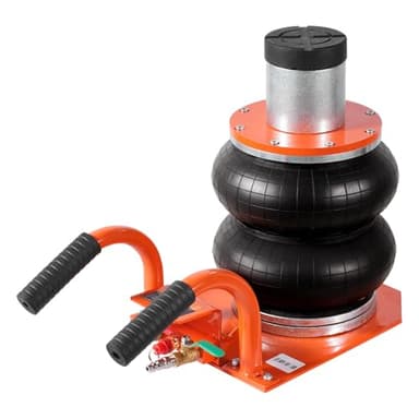 VEVOR Cric Pneumatique 3 tonnes, Cric de Levage Pneumatique avec Colonne Surélevée et 6 Tubes en Acier, Facile à Soulever et Compact, pour Berline, SUV, Camionnette, Réparation Automobile, Garage