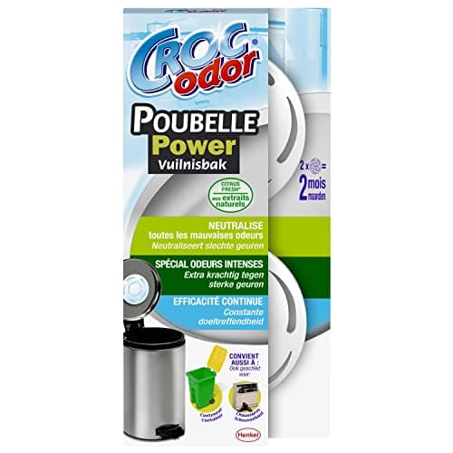 CROC ODEUR DÉSODORISANT POWER NEUTRALISE L'ODEUR-POUBELLE DE CUISINE-ODEUR