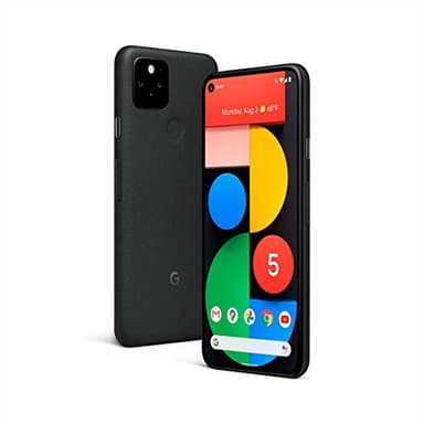 Google Pixel 5 Smartphone Portable Débloquée 5G (Ecran 6" - 128 Go - Android) Just Black (Noir) (Reconditionné)