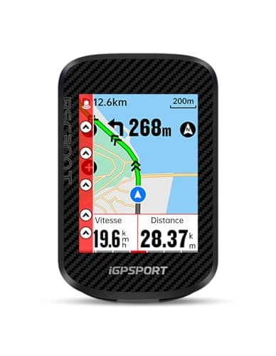 iGPSPORT BSC300T Compteur Velo 2,4’’ Couleur Écran Tactile GPS Velo Map Navigation 8 Go de Mémoire 130 Données Compatible Vélos Assistance Électrique Connexion à E-Bike & Di2