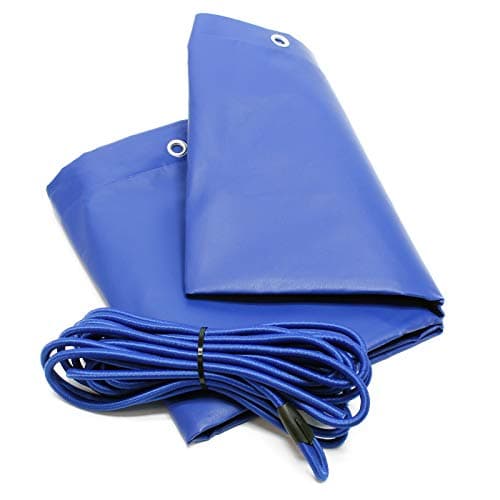 Wiltec Bâche de Protection Plate Remorque 2575x1345x50mm avec Tendeur Imperméable à l’Eau Résistant aux UV Transport sécurisé Chargement Accessoire Véhicule