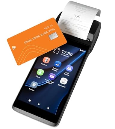 myPOS Pro Terminal de paiement Mobile avec imprimante│ TPE transactions Ultra-Rapides, règlement instantané et sans Frais cachés │ Pas de contrat mensuel │ Tous Les Modes de paiement │ Connectivité 4G