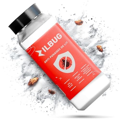Zilbug®| Professionnel | Tue jusqu’à 100% des Punaises & Cafards en 48h | 100% Naturel | Traitement Choc Anti Punaise de Lit Ultra Efficace & Immédiate | Exclusivité en Europe