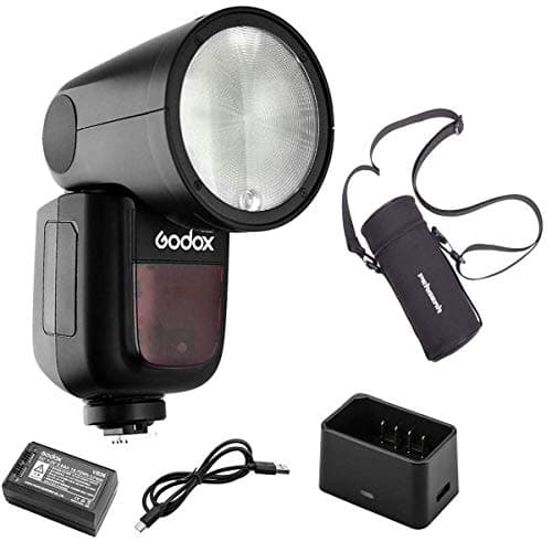 Godox V1 Flash TTL à tête Ronde pour Pentax
