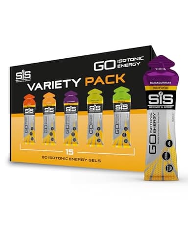 Science in Sport GO Isotonic Gel Énergétique 15 x 60ml Vegan - Formulation Isotonique avec 22g de Glucides, Bon fournisseur d'énergie, Alternative optimale aux boissons isotoniques