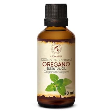 Huile Essentielle d'Origan 50ml - Origanum vulgare - Naturelle pour Diffuseur d'Arômes et Lampe à Arômes - Huile Essentielle Intensive - Huile Parfumée Origan
