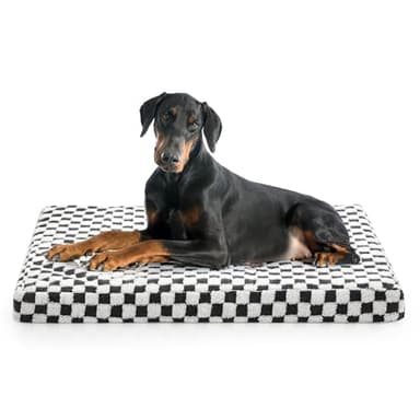 JOEJOY Lit orthopédique XXL pour chien - Lavable - Avec mousse à mémoire de forme - Lavable - Doublure imperméable - Orthopédique - Gris