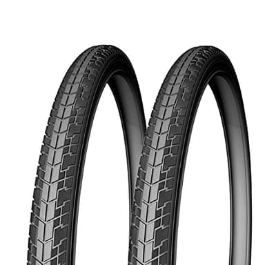 2 pneus déestone 26 x 1,75 pneus 44-559 avec protection anti-brouillage routier pour vélo de ville