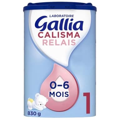 GALLIA Calisma relais 1er âge de 0 à 6 mois - 830g