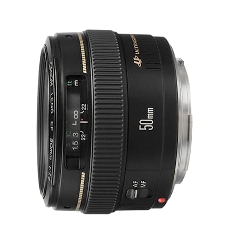 Canon EF 50mm f/1,4 USM Objectif pour appareil photo Réflex EOS, Noir