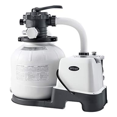 Intex combo filtre à sable 6m³/h + sterilisateur au sel qx2100
