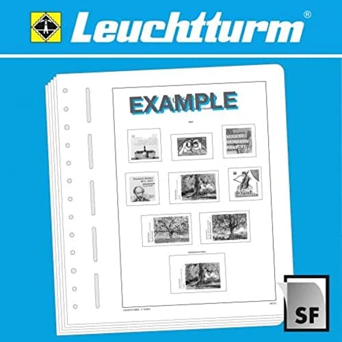 LEUCHTTURM SF-Feuilles préimprimées France carnet de timbres 1999-2009