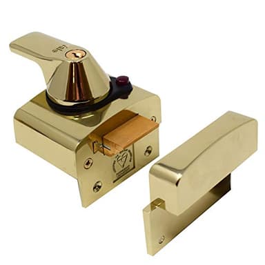 Yale B-BS2-BLX-PB-40 BS2 Verrou de Nuit Conforme aux Normes Britanniques, Haute sécurité approuvé par Les compagnies d'assurance, Brasslux, 40 mm