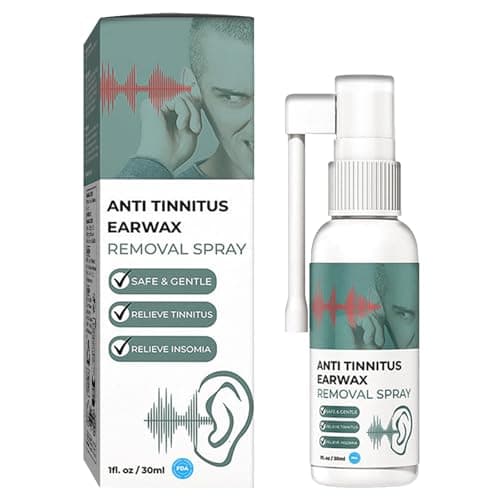KOAHDE Spray pour le Traitement des Oreilles,Soulagement des Acouphènes Auriculaires,Spray Soulagement des Acouphènes,Spray Anti-Acouphènes Oreille,Spray pour Soulager les Acouphènes