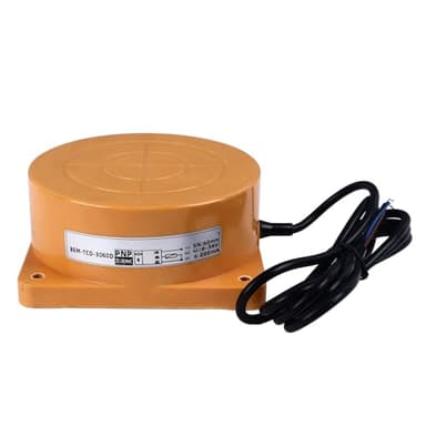 Uadme Commutateur de Détection de Capteur de Proximité Inductif, Distance de 60 Mm, DC PNP 3 Fils Normalement Fermé, Interrupteur de Proximité, pour le Métal