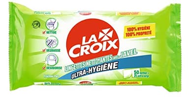 La Croix Lingettes avec Javel Fraîcheur Pure, Les 50 lingettes