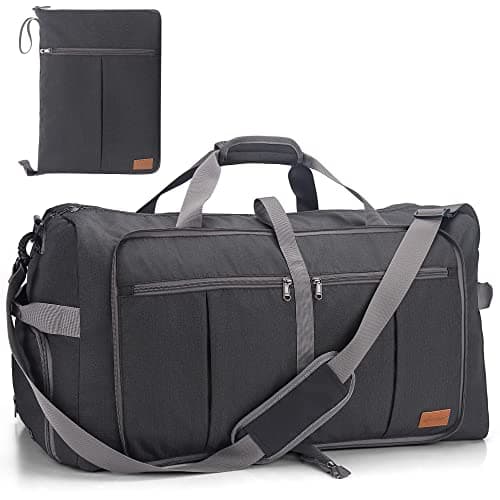 Upeelife Sac Voyage Pliables 125L, Grand Sac de Voyage Femme Homme Sac de Sport, Etanche Sac Weekend avec Compartiment à Chaussures et Poche Humide