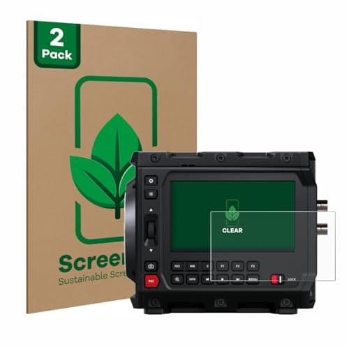 ScreenLeaf (2 Pièces Film de protection d'écran pour Blackmagic Design Pyxis 6K [Protection d'écran Écologique, Clear]