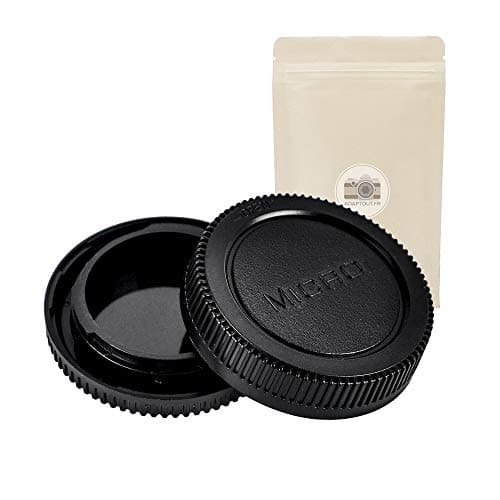 M4/3 BO Bouchon ARRIÈRE pour Objectif + Cache BOITIER Monture Micro 4 3 4/3 Compatible Tous appareils Photo à Montures Micro 4:3