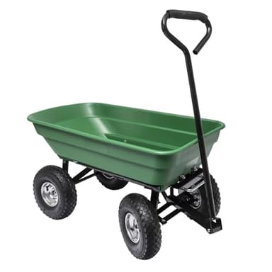 WERKA PRO Chariot remorque de Jardin 52 litres