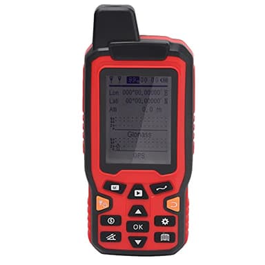 Compteur de Surface de Terrain Portable Compteur de Zone de Navigation GPS avec Écran LCD de 2,4 Pouces pour L'affichage de la Longueur de la Zone en Temps Réel