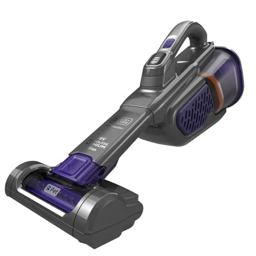 BLACK+DECKER dustbuster Gen 11 Animal de Compagnie 18V 2.0AH avec Base de Charge Aspirateur à Main, BHHV520BFP-QW