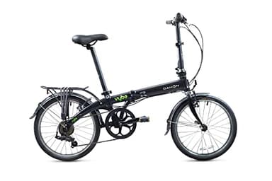 Dahon Bicicleta Vybe D7 Black Vélo Pliant Mixte, Noir, 145-185cm