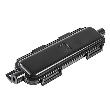 Benefischl 10 PièCes BoîTe de Protection de Fibre Optique BoîTe de Rotation de Câble de Chute FTTH Type D'Adaptateur SC BoîTe de Protection ImperméAble