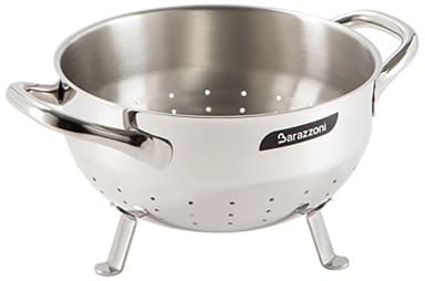 Barazzoni Chef Line Colapasta, Acier Inoxydable 18/10, diamètre 22 cm, fabriqué en Italie.