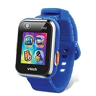 VTech - KidiZoom SmartWatch DX2 Bleue, Montre Digitale Enfant, Photo, Selfie, Vidéo, Écran Tactile Vertical, Jouet High-Tech, Cadeau Enfant et Ado de 5 Ans à 13 Ans - Contenu en Français