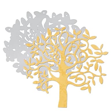 Matrice de Découpe Scrapbooking Dies Cutting Arbre de Vie Pochoirs Ensemble de Matrices Bricolage Album en Métal Décoration pour Artisanat Fête Anniversaire Baptême