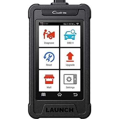 LAUNCH CRE-P OBD2 Scan Tool, Scanner de Diagnostic Automobile bidirectionnel, Tous systèmes, 100+ Relearns & Resets en Option 56 Car Software, Android Code Reader, AutoVIN, 16G