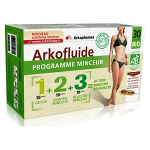 ARKOPHARMA Arkofluide Programme Minceur 30 jours - 30 ampoules