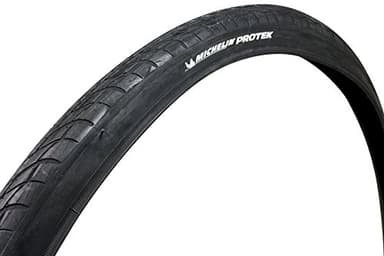 Michelin Protek Copertone Unisex Adulto, Nero/Reflex, 700x35