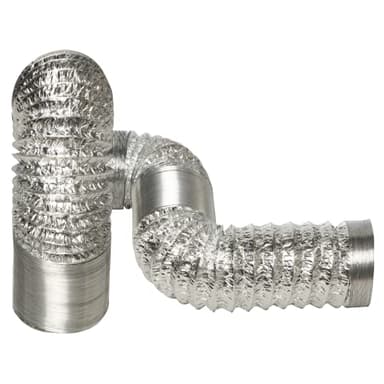 STERR Tuyau flexible de ventilation 150 mm x 3 m - Tuyau d'évacuation - Tuyau pour chauffage et refroidissement - Ventilation et conditionnement d'air - ALD150_3