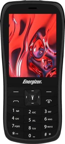 Energizer E29 - Téléphone à Clavier Physique 2G - Double SIM (Mini SIM) - Grand Écran 2,8" - Batterie Longue Durée 1700 mAh - Débloqué - Téléphone Portable Senior Robuste et Fiable - Noir