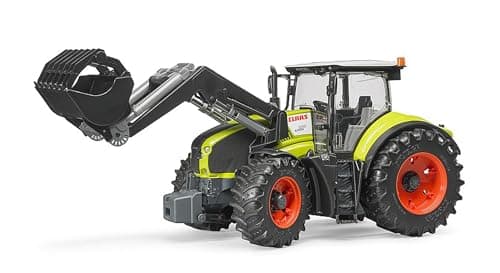 bruder 03013 - Claas Axion 950 avec chargeur frontal - 1:16 Tracteur, tracteur, bulldog, agriculture, ferme, sylviculture, bworld, remorque, Vert